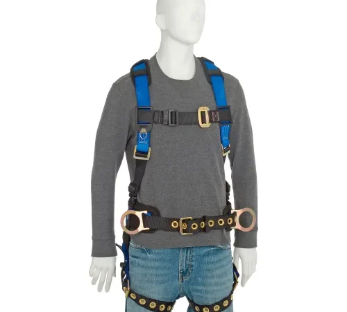 FallTech® 7073LX Foreman 3-D Full Body Harness, 3 D-rings, Size L/XL