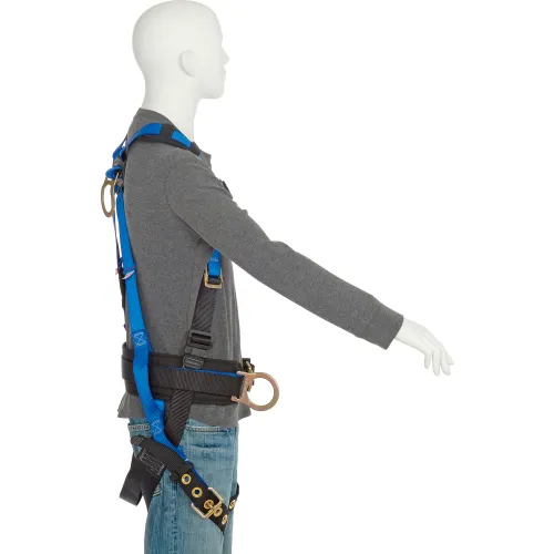 FallTech® 7073LX Foreman 3-D Full Body Harness, 3 D-rings, Size L/XL - Image 3