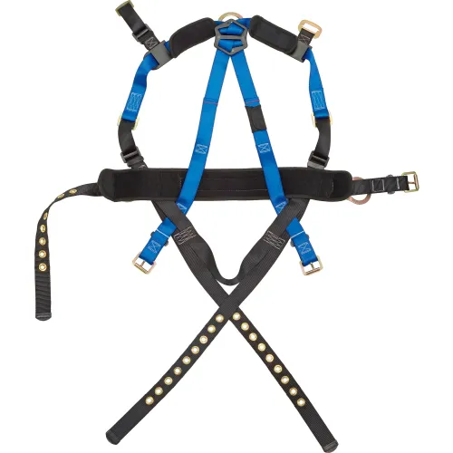 FallTech® 7073LX Foreman 3-D Full Body Harness, 3 D-rings, Size L/XL - Image 5