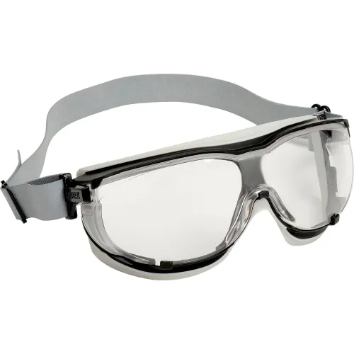 Uvex® Carbonvision" S1650D Safety Goggles, Black & Gray Frame, Clear Lens - Image 2