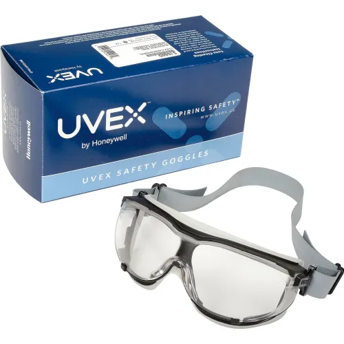 Uvex® Carbonvision" S1650D Safety Goggles, Black & Gray Frame, Clear Lens - Image 5