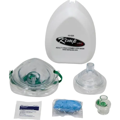 Kemp Adult/Child CPR Mask, 10-525 - Image 4