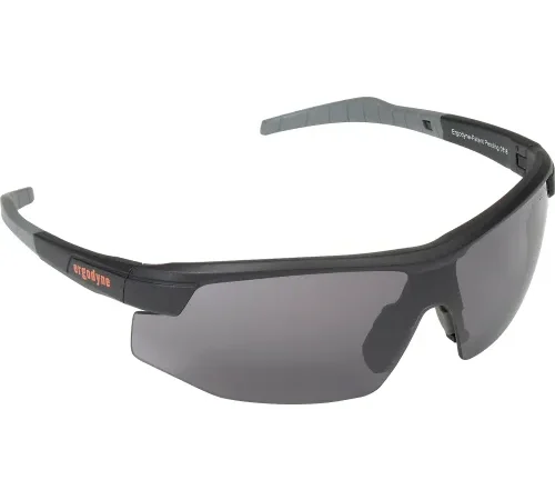 Ergodyne® Skullerz® Skoll Safety Glasses, Anti-Fog, Smoke Lens, Black Frame, 59033
