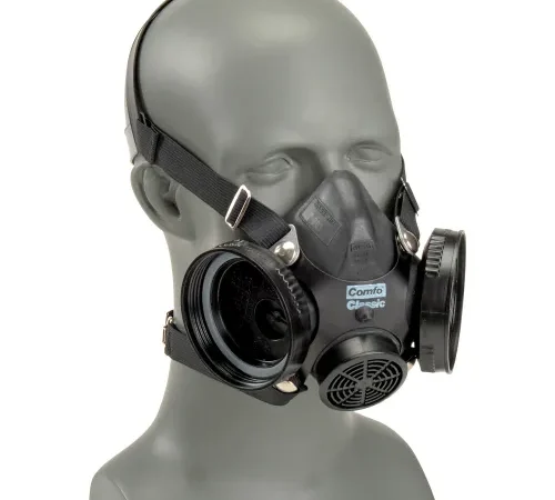 MSA Comfo Classic® Half-Mask Respirator, Small, 808075
