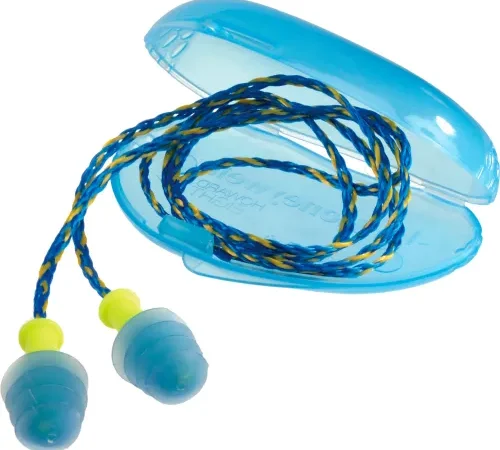Howard Leight™ FUS30-HP Fusion® Earplugs, NRR 27, Corded, 100 Pairs/Box