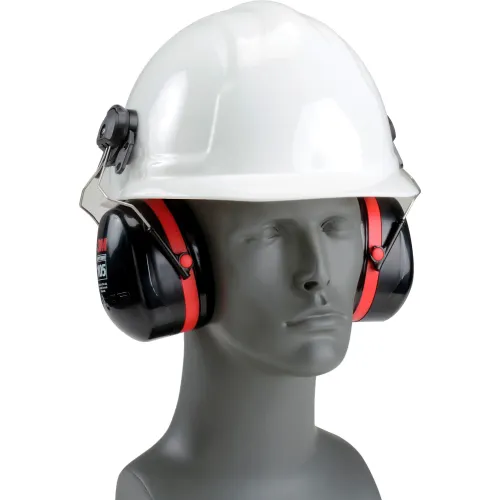 3M™ PELTOR Optime™ 105 Earmuffs H10P3E, Hard Hat Attached, NRR 18 dB - Image 3