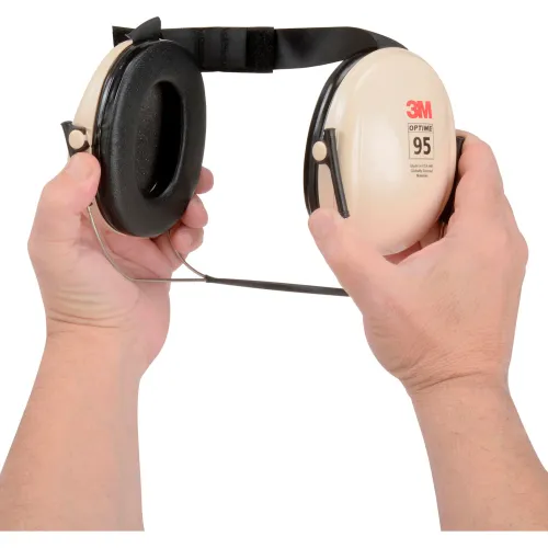 3M™ PELTOR Optime™ 95 Earmuffs H6B/V, Behind-The-Head, NRR 21 dB - Image 3
