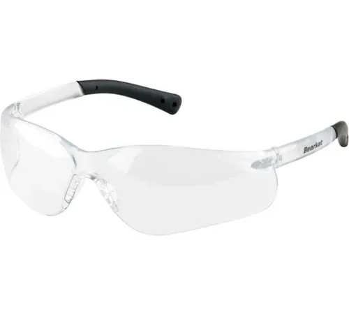 MCR Safety® BearKat® BK310 Safety Glasses BK3, Clear Lens, Clear Frame