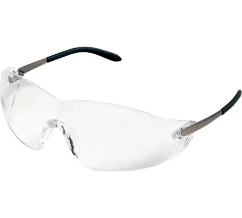 MCR Safety® S2110 Safety Glasses S21 Series, Clear Lens, Metal Frame