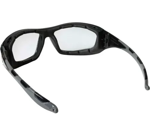 MCR Safety® RP210AF Safety Glasses RP2 Series, Black frame with gray TPR, Clear Anti-Fog Lens