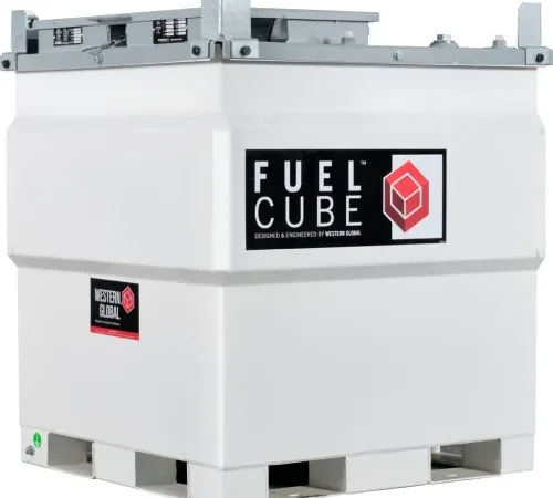 Western Global 250 Gallon FuelCube Diesel Fuel Tank with Fuel Gauge