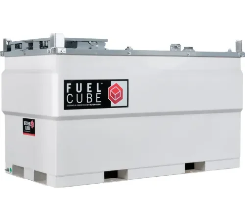 Western Global 500 Gallon FuelCube Diesel Fuel Tank with Fuel Gauge