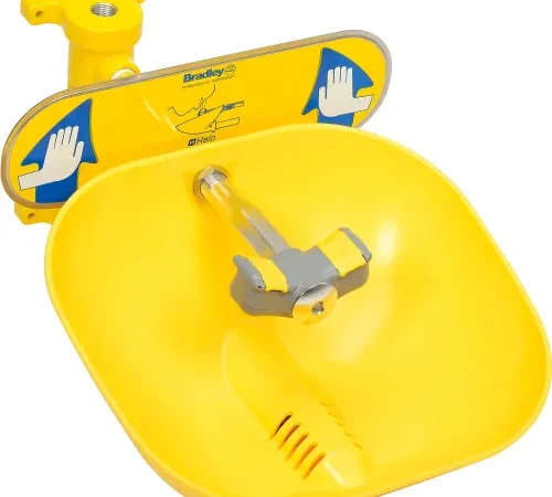 Bradley® Eyewash Station, Plastic Bowl - S19224EW