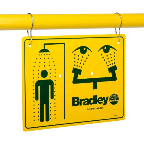 Bradley® Eyewash, Plastic Bowl & Showerhead, S19314EW - Image 4
