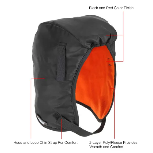 Ergodyne® N-Ferno® 6840 2-Layer Cold Series Econo Winter Liner, Black/Red, One Size - Image 4