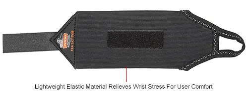 Ergodyne® 420 Wrist Wrap with Thumb Loop, Black, S/M