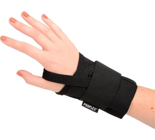 Ergodyne® ProFlex® 4000 Single Strap Wrist Support, Black, Large, Right
