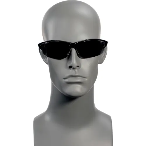 MCR Safety LW212 Law® 2 Safety Glasses, Orange Temple Inserts, Gray Lens - Image 4