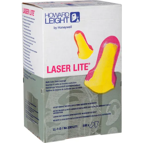 Howard Leight™ LL-1-D Laser Lite® Ear Plugs, Disposable, NRR 32, Uncorded, 500 Pairs/Box - Image 5