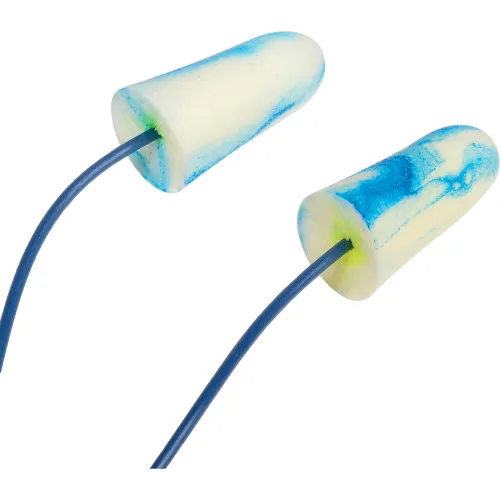 Moldex 6615 SparkPlugs® Multi-Color Foam Earplugs, Metal Detectable Corded, 100 Pairs/Box - Image 3
