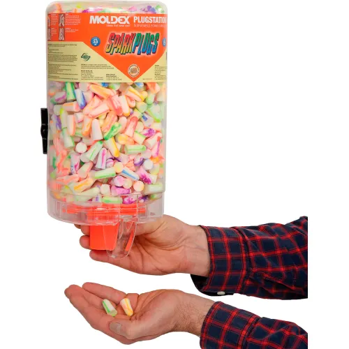 Moldex 6645 SparkPlugs® PlugStation® Earplug Dispensers, 500 Pairs/Dispenser - Image 2