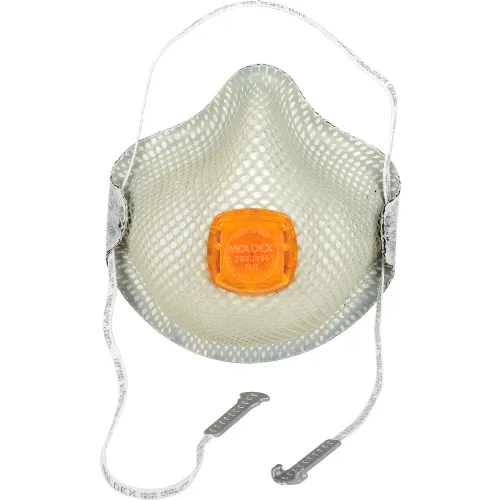 Moldex 2800N95 2800 Series N95 Particulate Respirator Mask, HandyStrap & Ventex Valve, M/L, 10/Box - Image 2