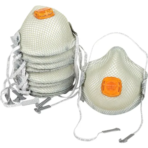 Moldex 2800N95 2800 Series N95 Particulate Respirator Mask, HandyStrap & Ventex Valve, M/L, 10/Box - Image 3