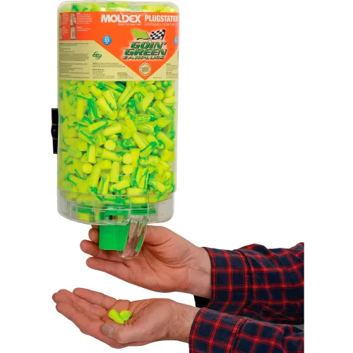 Moldex 6647 Goin' Green® PlugStation® Earplug Dispensers, 500 Pairs/Dispenser - Image 2