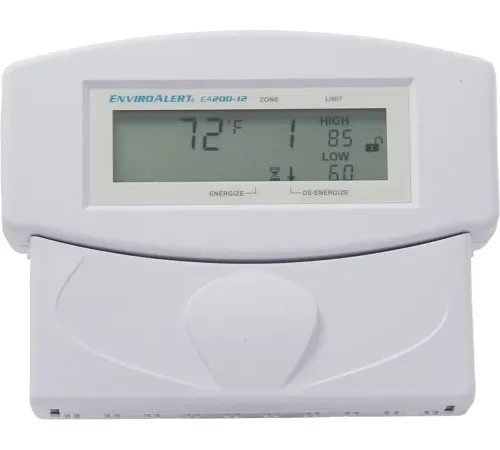 EnviroAlert® EA200-12 Two Zone Digital Environmental Monitor Alarm, 12 Volt DC