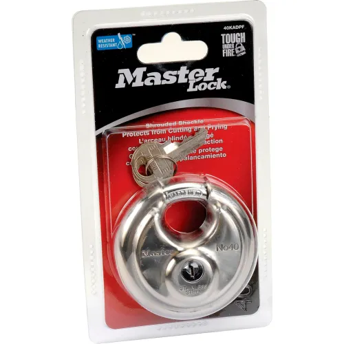 Master Lock® No. 40KADPF-340 Shrouded Padlocks Keyed Alike - Pkg Qty 6 - Image 2