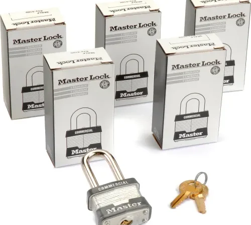 Master Lock® No. 3KALF-3105 General Security Laminated Padlocks - Pkg Qty 6