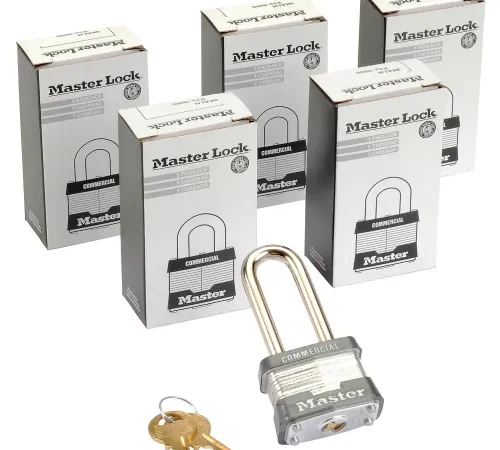 Master Lock® No. 3KALH-3055 General Security Laminated Keyed Alike Padlocks - Pkg Qty 6
