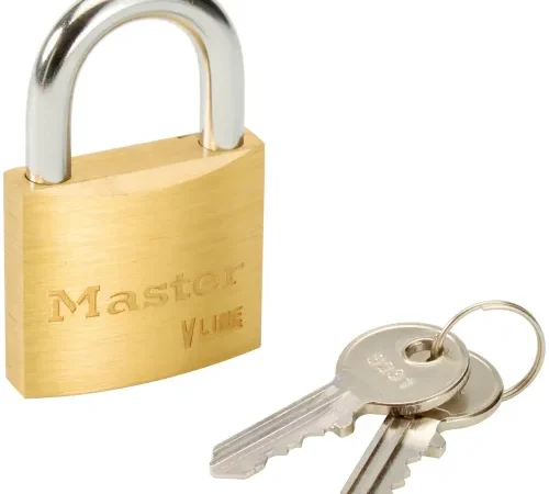 Master Lock® No. 4140KA-3231 General Security Brass Solid Body Padlocks - Pkg Qty 12