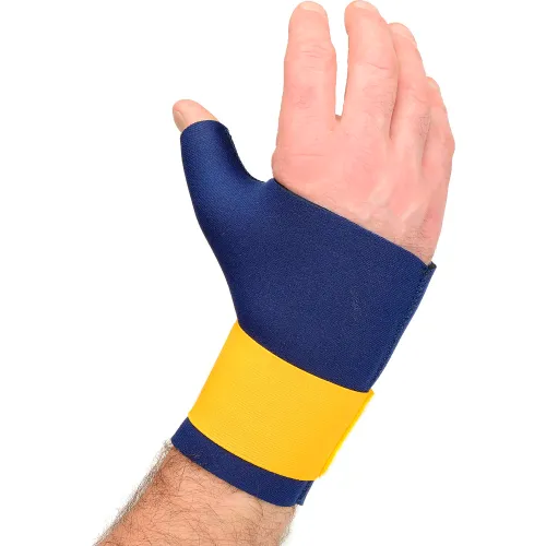 OccuNomix Neo Thumb/Wrist Wrap Navy, Large, 400-014