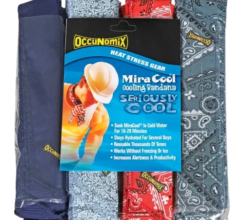 MiraCool® Bandana Assorted Colors 100 Pack, 940B100-ASST