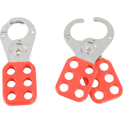 Master Lock® Steel Lockout Hasp, Steel, 1" Jaw Clearance, 420 - Image 2
