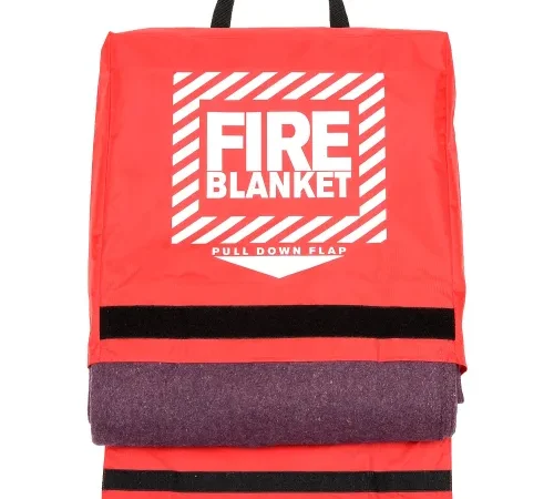 Pac-Kit Woolen Fire Blanket in Nylon Pouch, 21-650