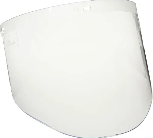 3M Polycarbonate Faceshield, WP96, Clear, 10/Box