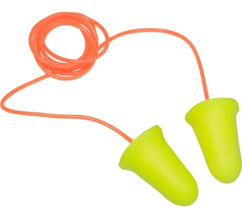 3M E-A-R Soft FX Earplugs, Corded, Poly Bag, 200-Pair
