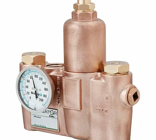 Bradley S19-2100 Navigator® Shower & Eyewash Thermostatic Mixing Valve Safety 26 GPM