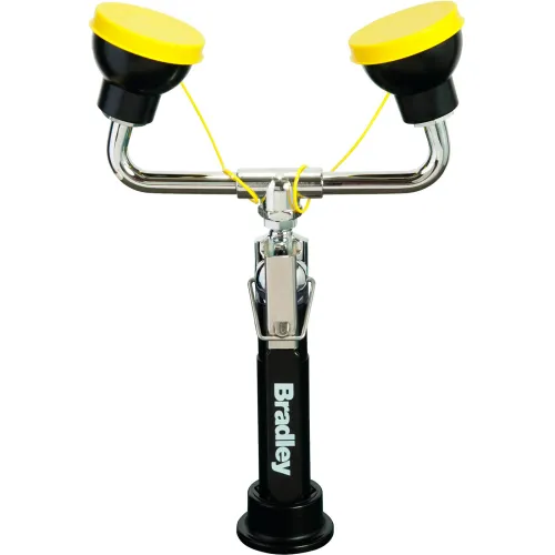 Bradley S19-460EFW Deck-Mounted Hand-Held Hose Spray with Dual Sprayheads