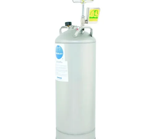 Bradley S19-788LHS 15 Gallon Pressurized Eye/Face Wash Unit