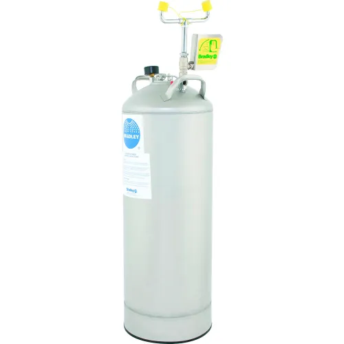 Bradley S19-788LHS 15 Gallon Pressurized Eye/Face Wash Unit