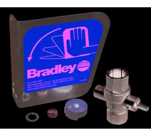 Bradley S30-109 1/2" SS Ball Valve Handle PPK