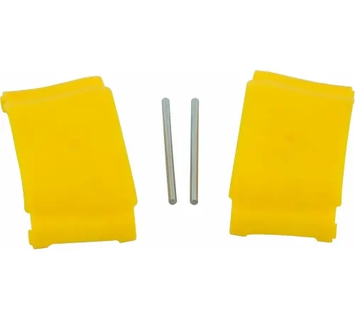 Bradley S45-2675 Halo Eyewash Cover Kit, Includes (2) Eyewash Dust Covers and (2) Hinge Pins