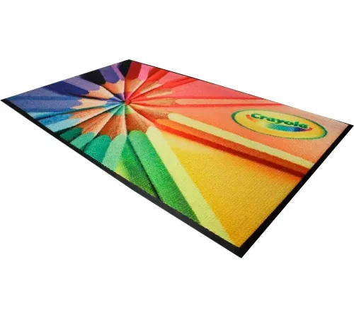 Colorstar® Impressions Custom Logo Mat, 68 Mil Thickness, 2' x 3'