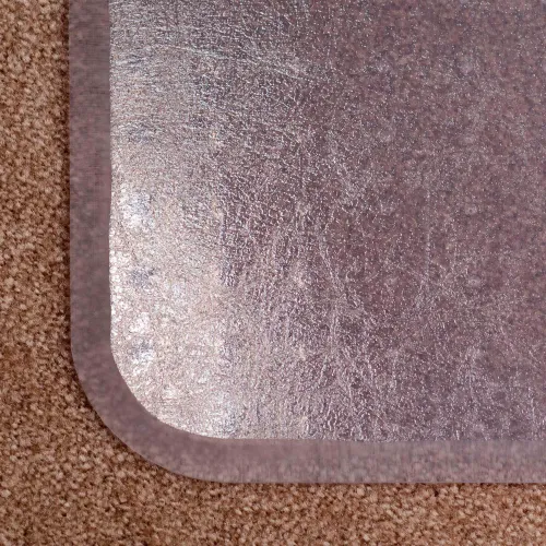 ES Robbins® Chair Mat for Carpet - 45"W x 53"L, 0.20" Thick - Beveled Edge - Image 4