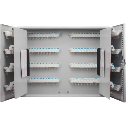 Barska CB13240 480 Key Lock Box w/ White Tags 32-1/4"W x 25-3/4"D x 10"H, Grey, Aluminum - Image 2