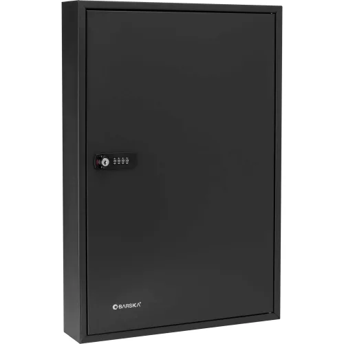 Barska® 100 Keys Combination Adjustable Lock Box, 21-3/4"W x 14-3/4"D x 3"H - Black - Image 2