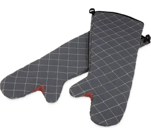 San Jamar 800FG24-BK - Bestguard Oven Mitt, 24" Long, Black